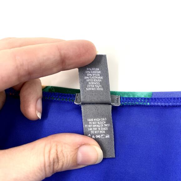 Aerie Purple Floral Push-up Wired Summer Beach Bikini Set Top 36C Bottom L - Picture 12 of 13